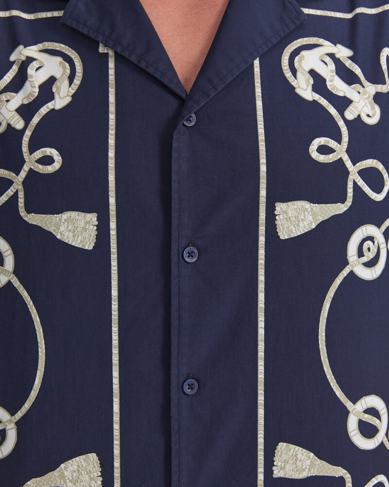 Sardinia Resort Shirt in NAVY