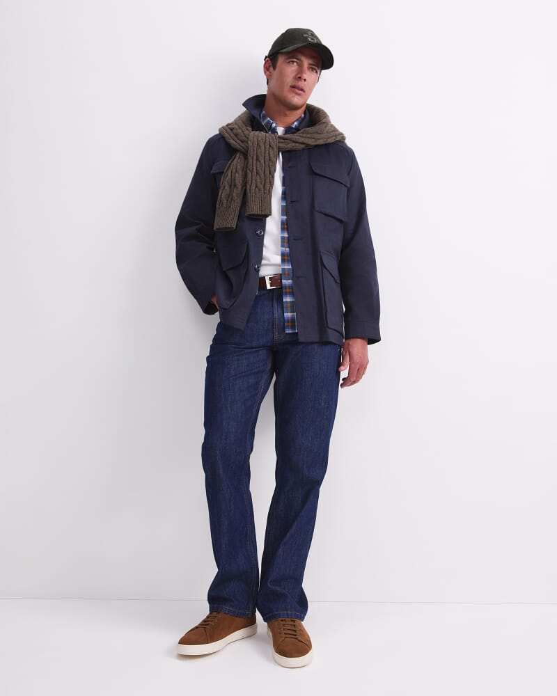 Field Jacket in NAVY