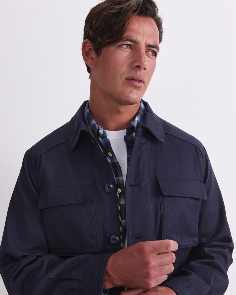 Field Jacket in NAVY