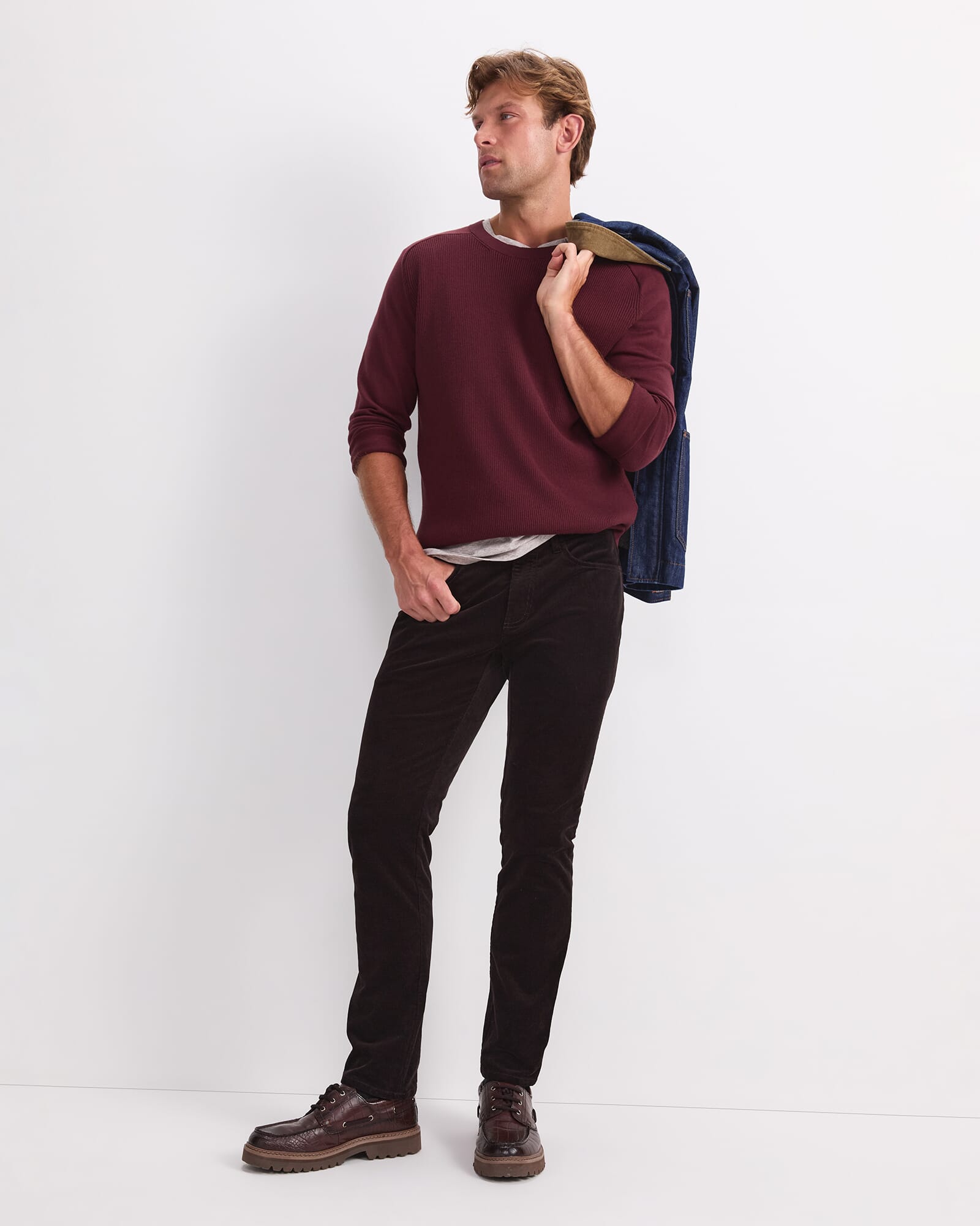 Raglan Crew Neck Sweater