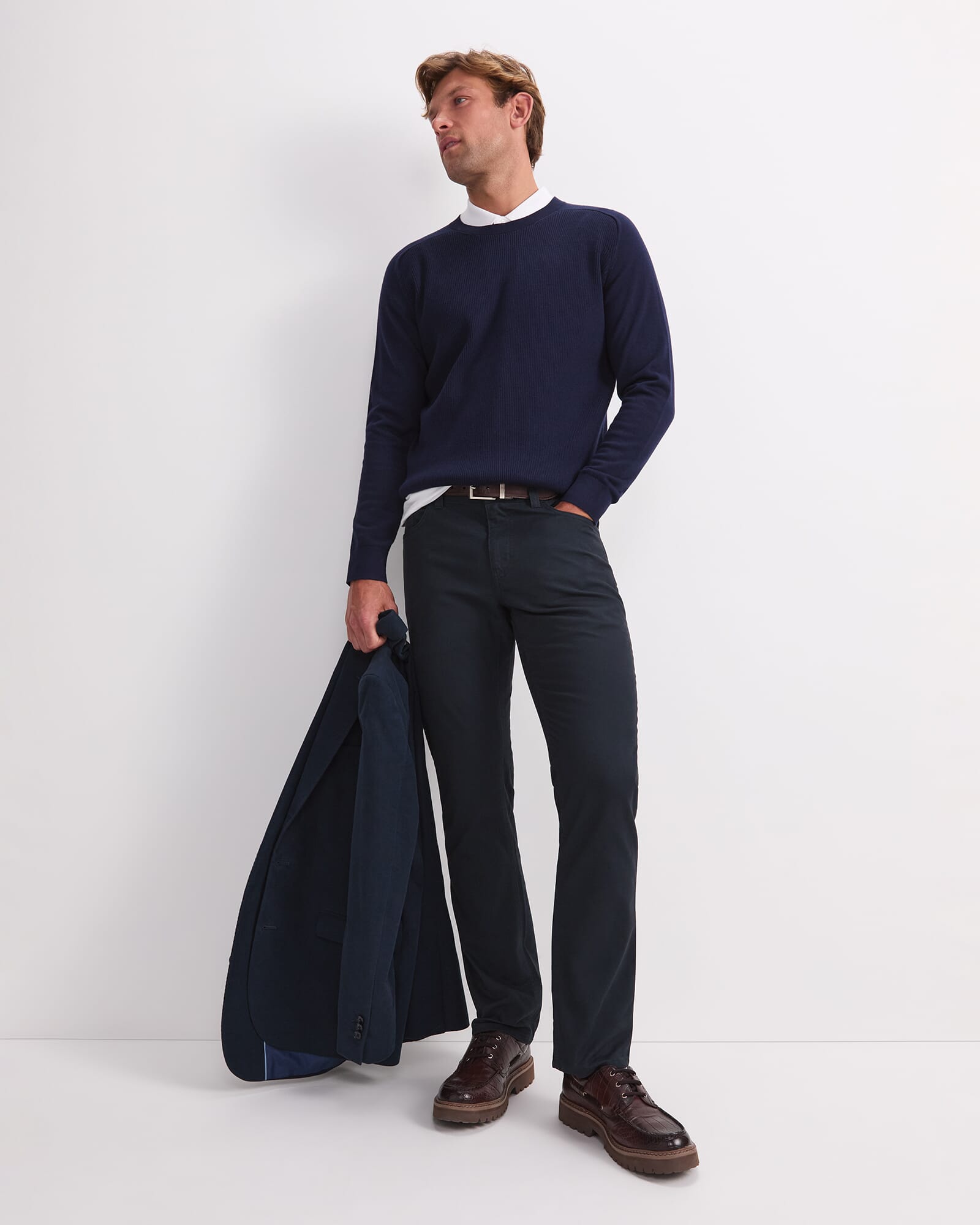 Raglan Crew Neck Sweater