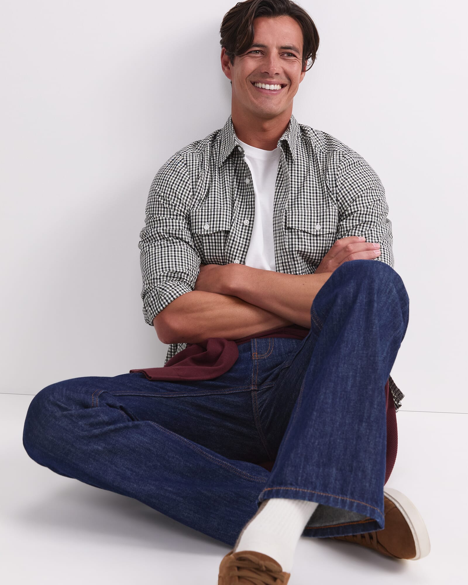 David Long Sleeve Check Shirt