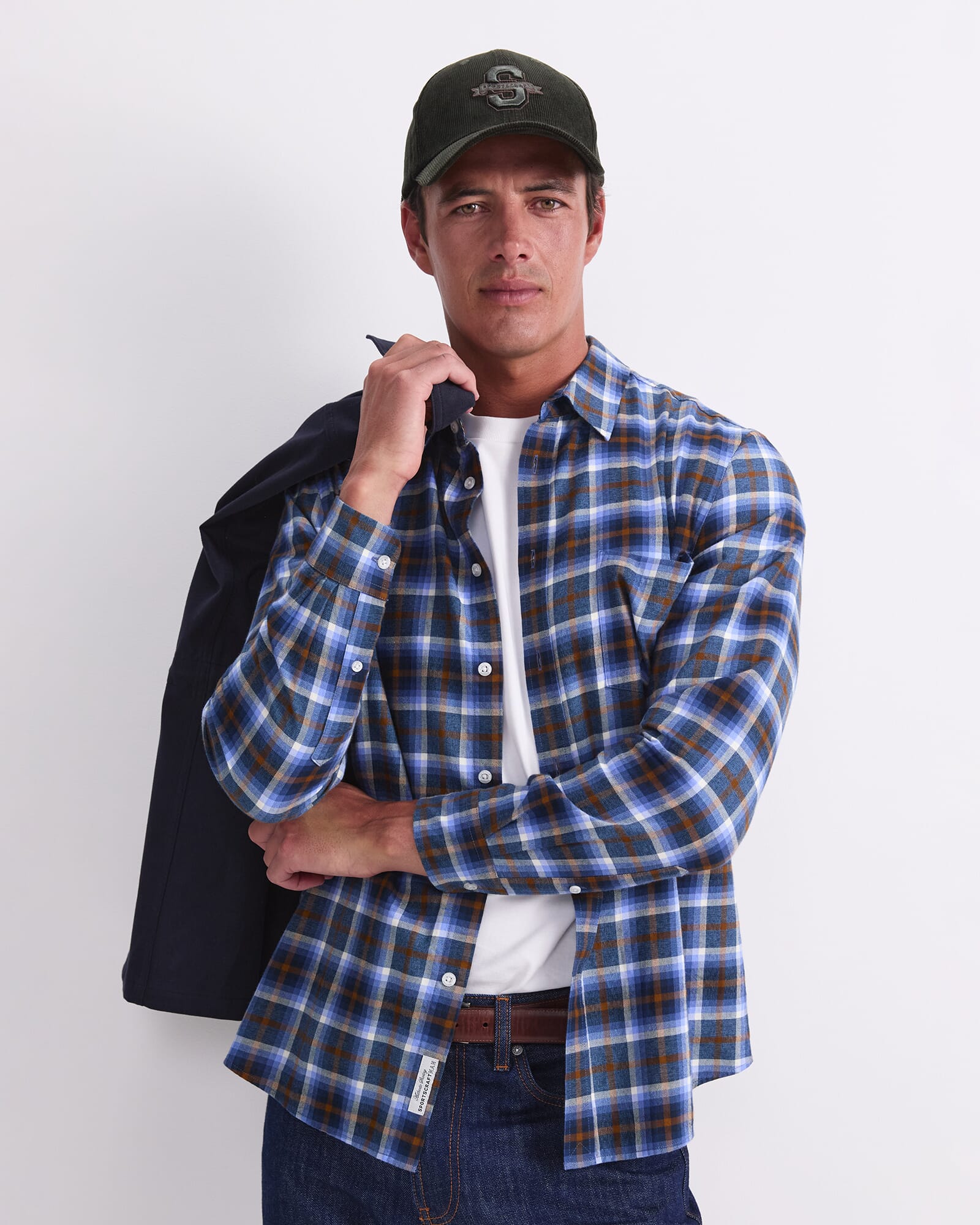 Justin Long Sleeve Flannel Shirt
