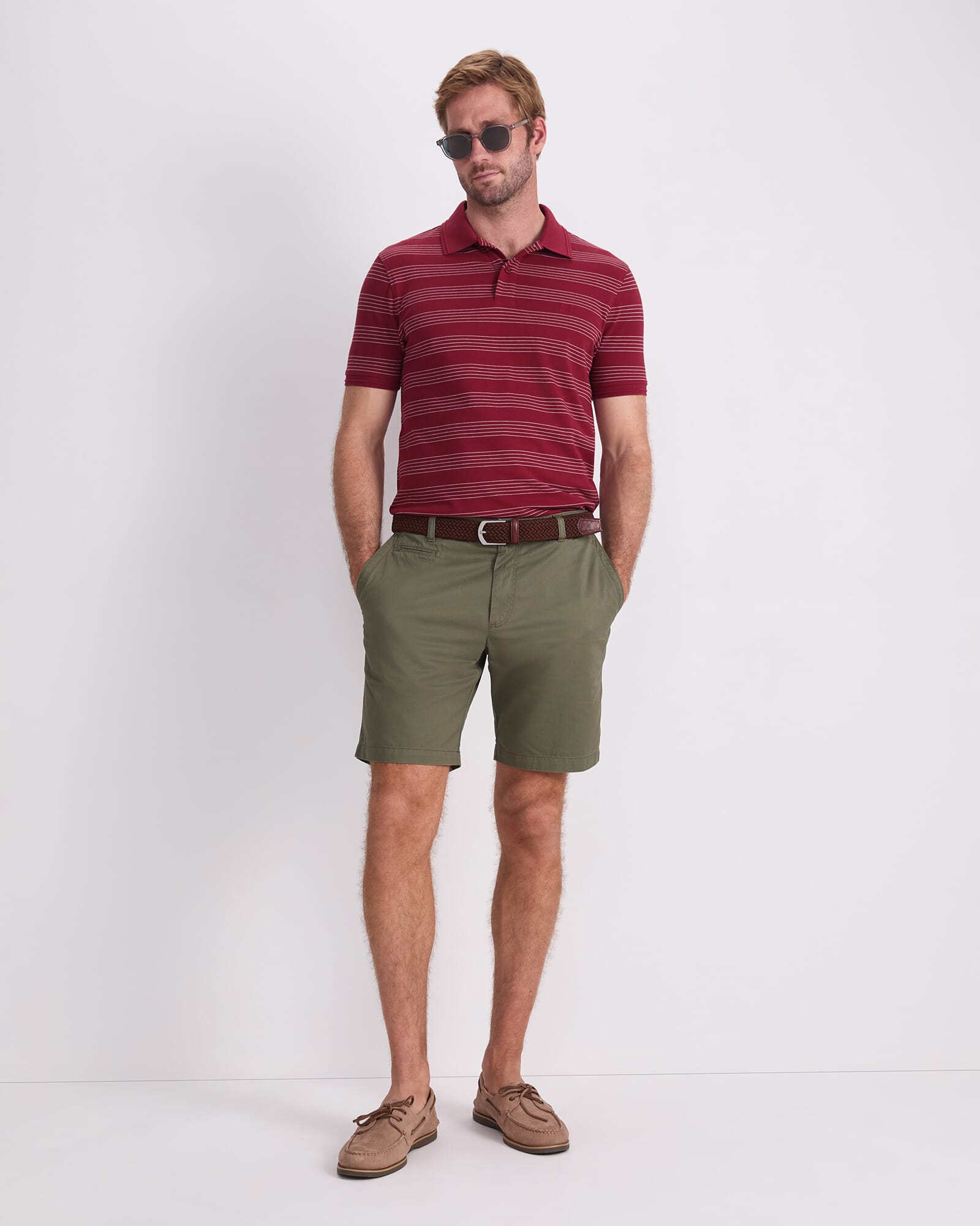 SC Stripe Pique Polo
