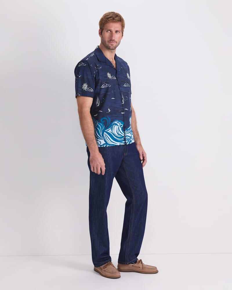 Neilson Resort Shirt in BLUE MULTI