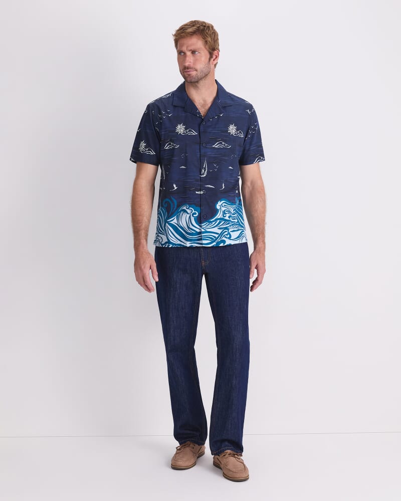 Neilson Resort Shirt in BLUE MULTI