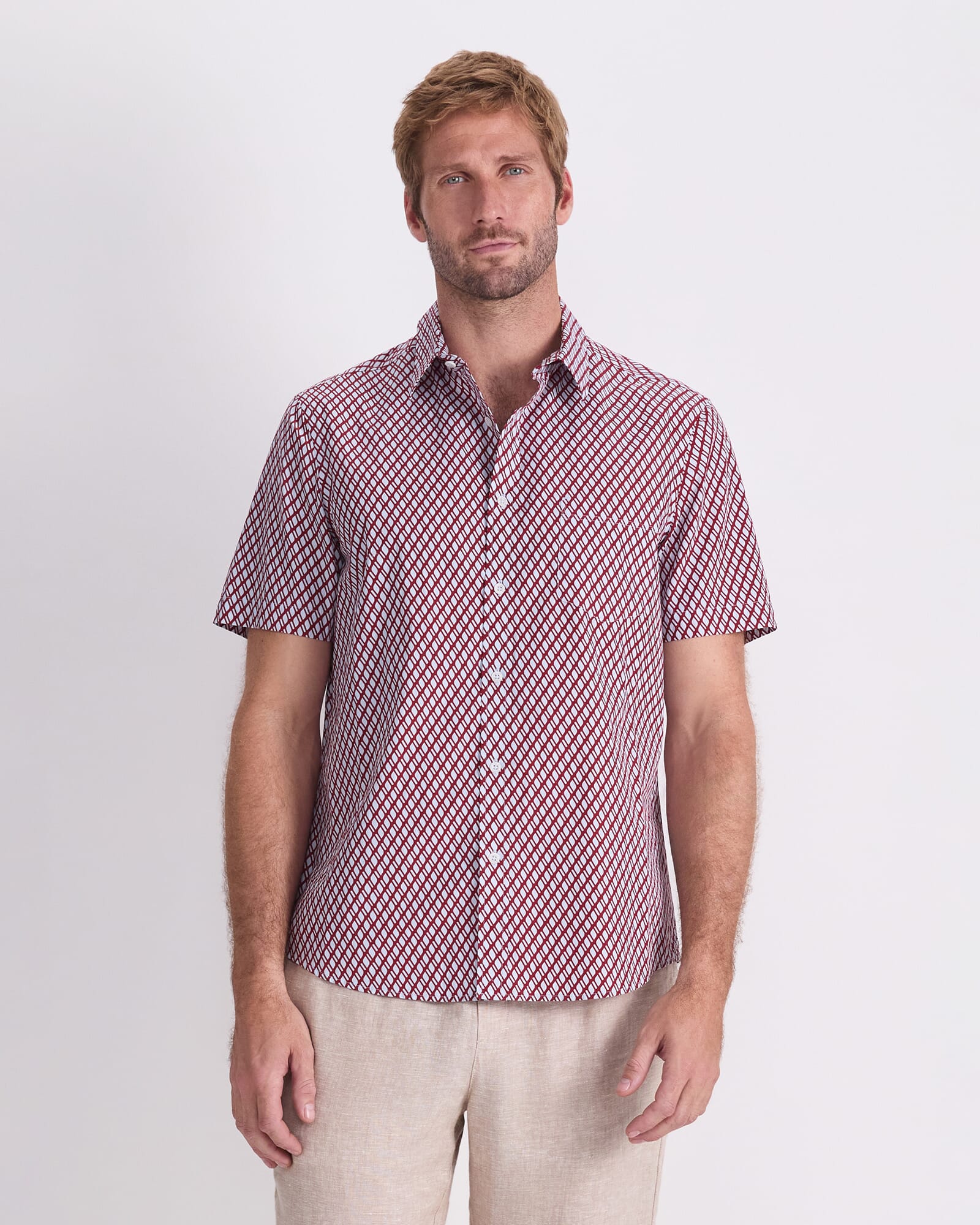 Joss Short Sleeve Print Shirt