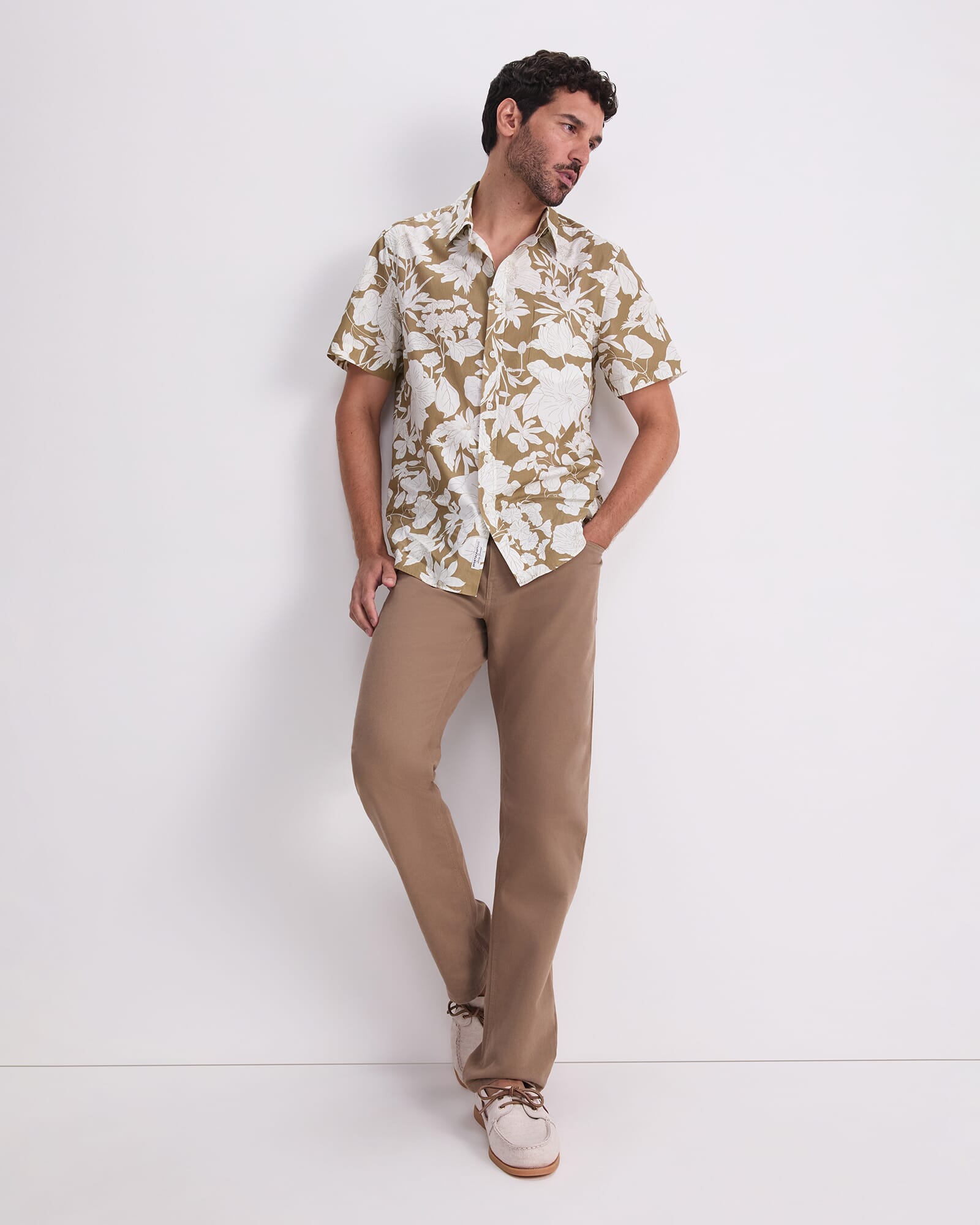 Gardner Short Sleeve Print Shirt