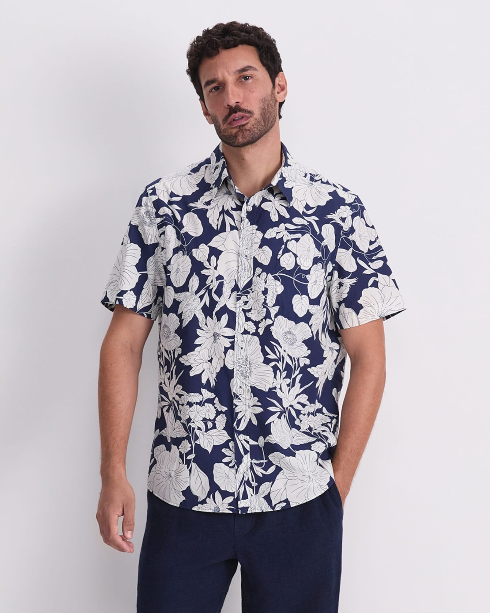 Gardner Short Sleeve Print Shirt
