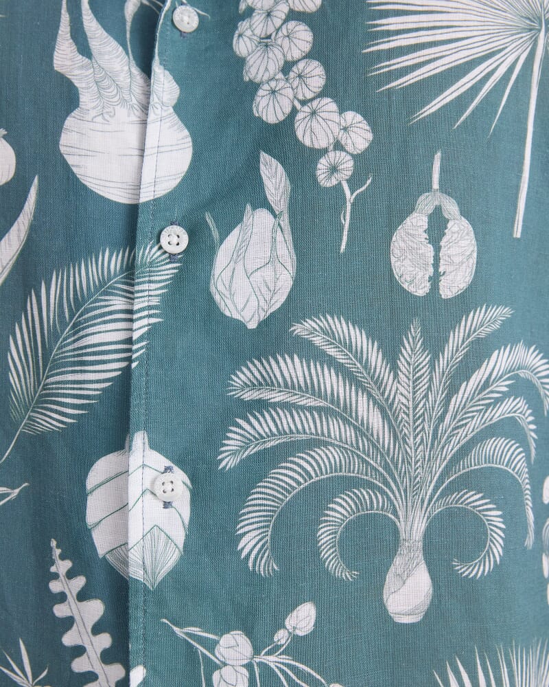 Silas Resort Shirt in MALACHITE