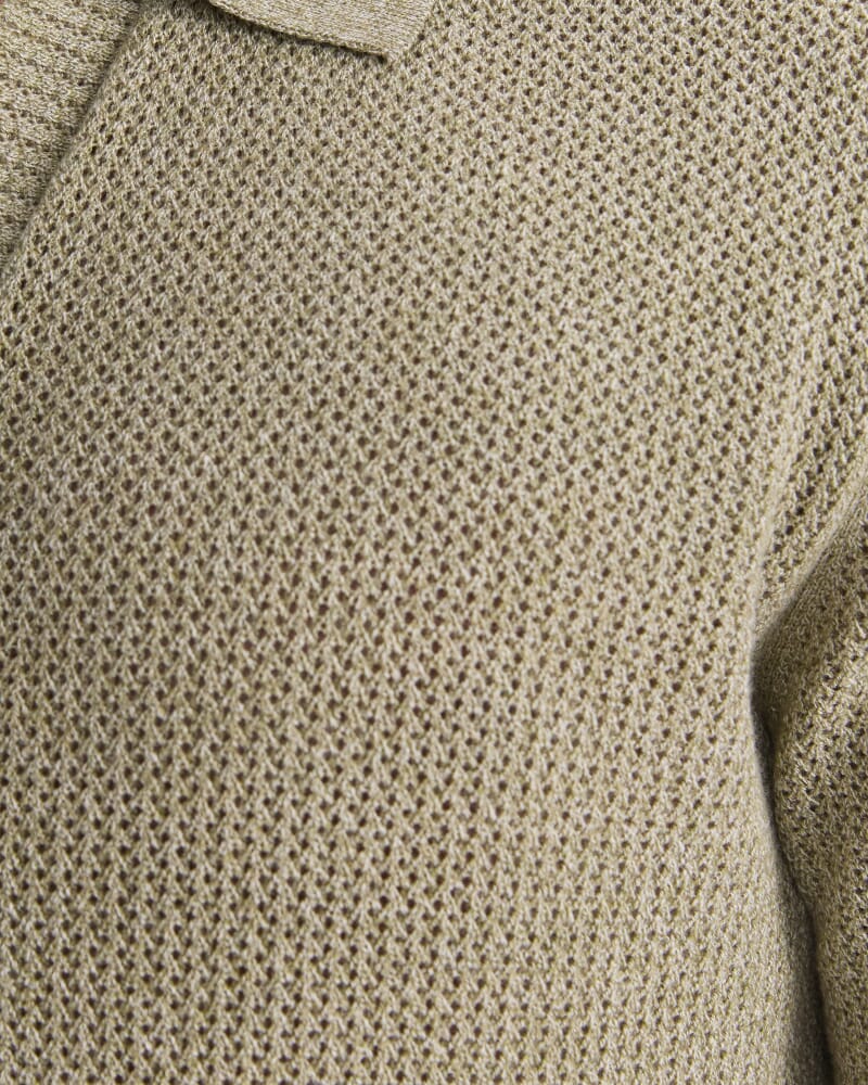 Arlo Knit Polo in SAGE