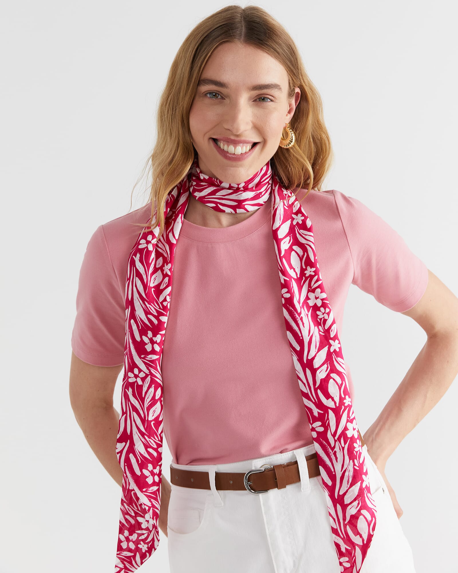 Farrah Silk Scarf