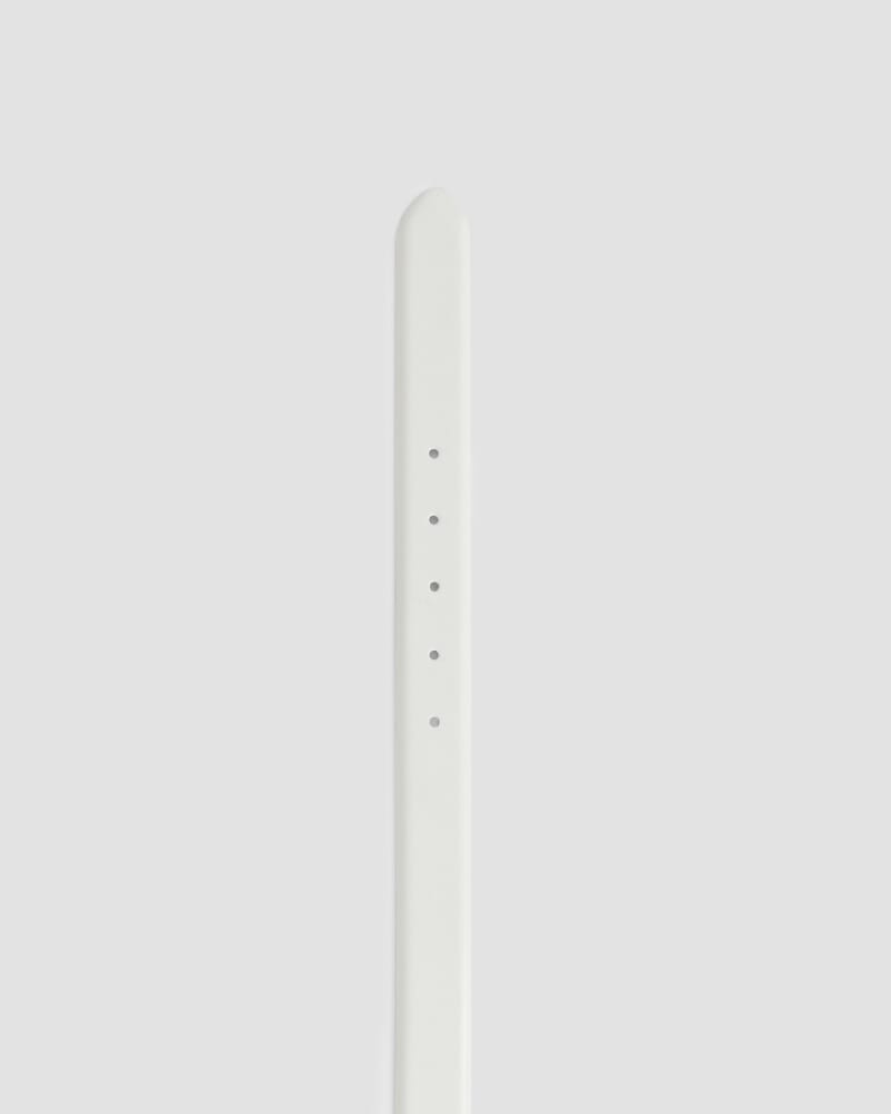 Lara Buckle Belt in IVORY