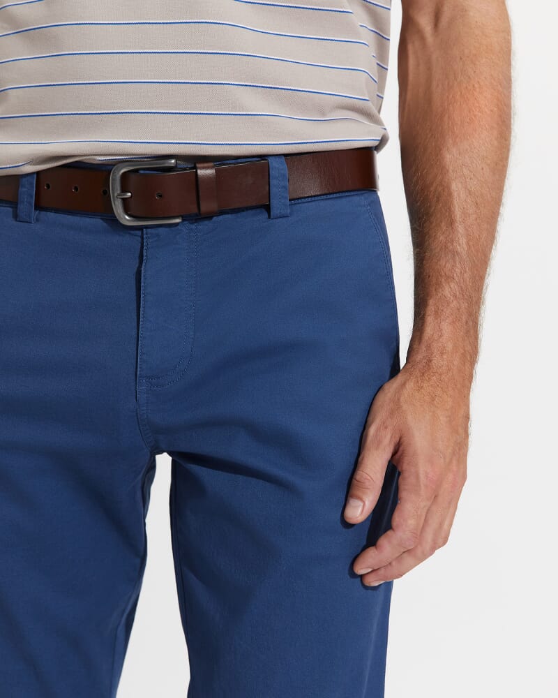 Torra Leather Belt in BROWN
