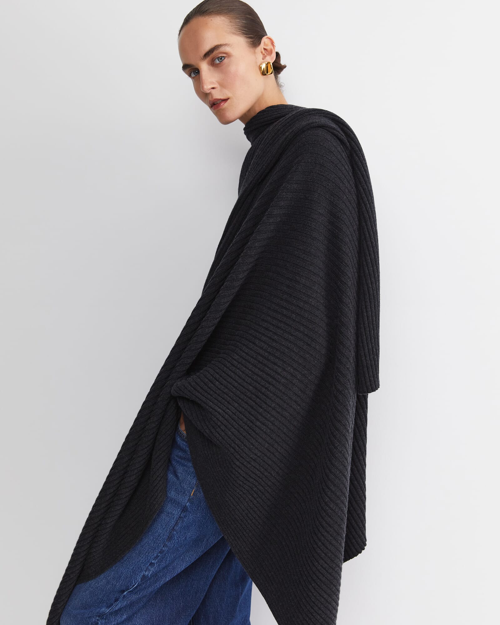 Cassie Knit Poncho