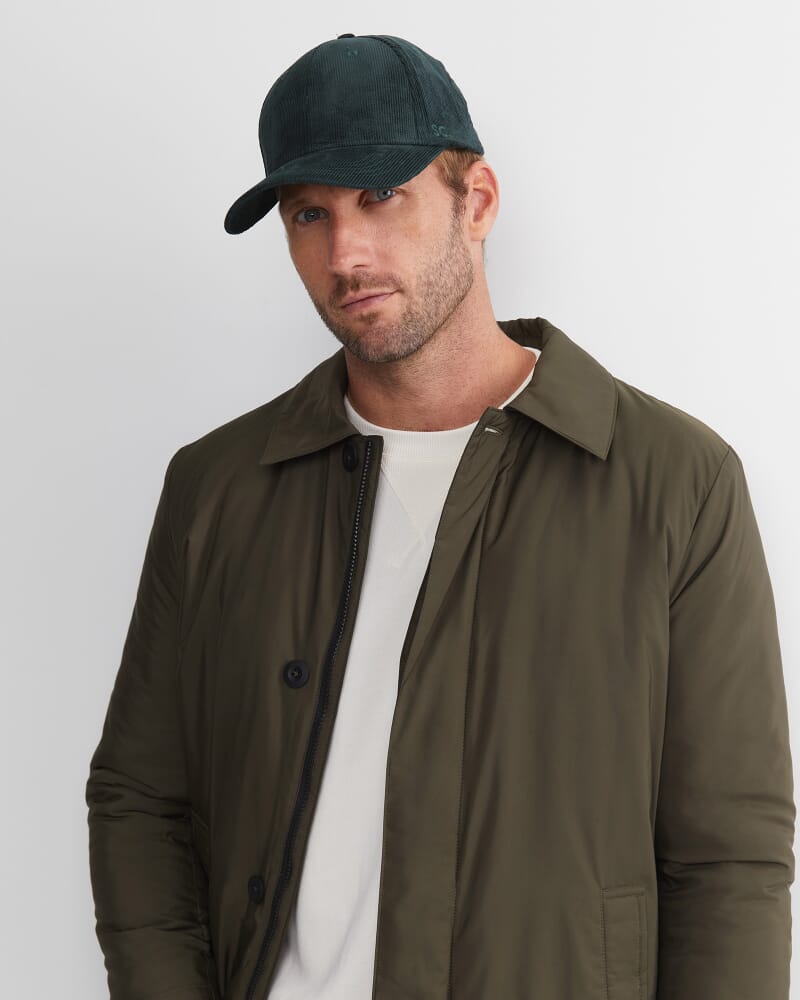 SC Logo Cord Cap in FOREST