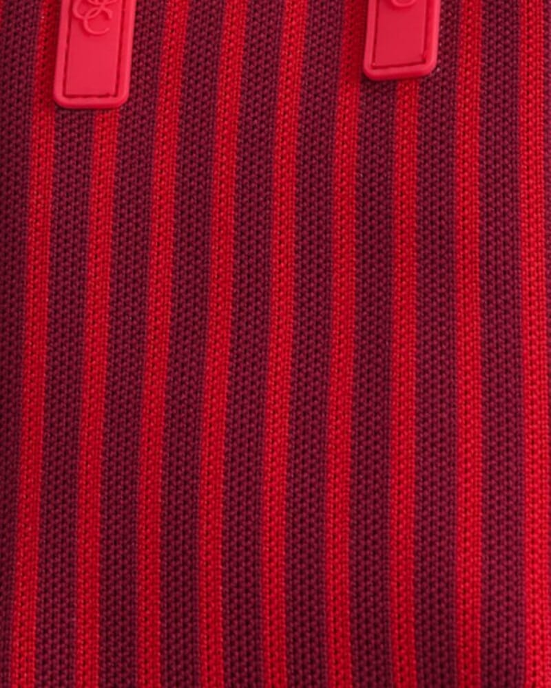 Stripe Cross Over Bag in RED