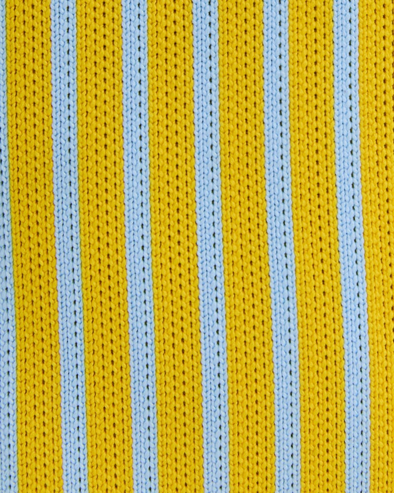 Stripe Cross Over Bag in YELLOW MULTI