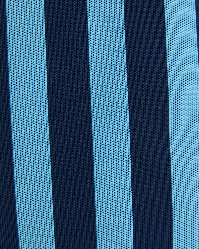 Stripe Large Shopper in BLUE MULTI