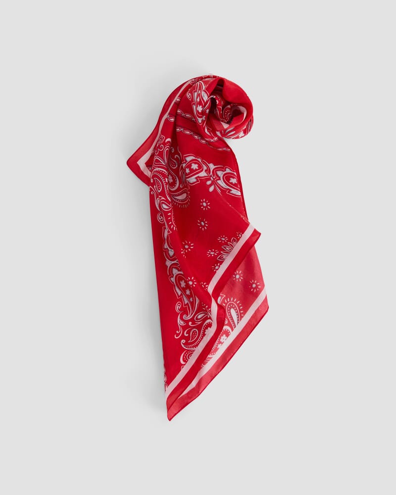 Bandana Scarf in SCARLET