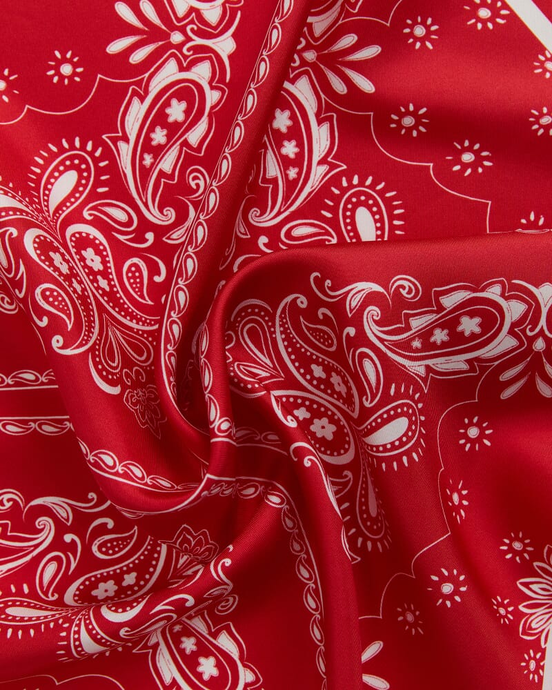 Bandana Scarf in SCARLET