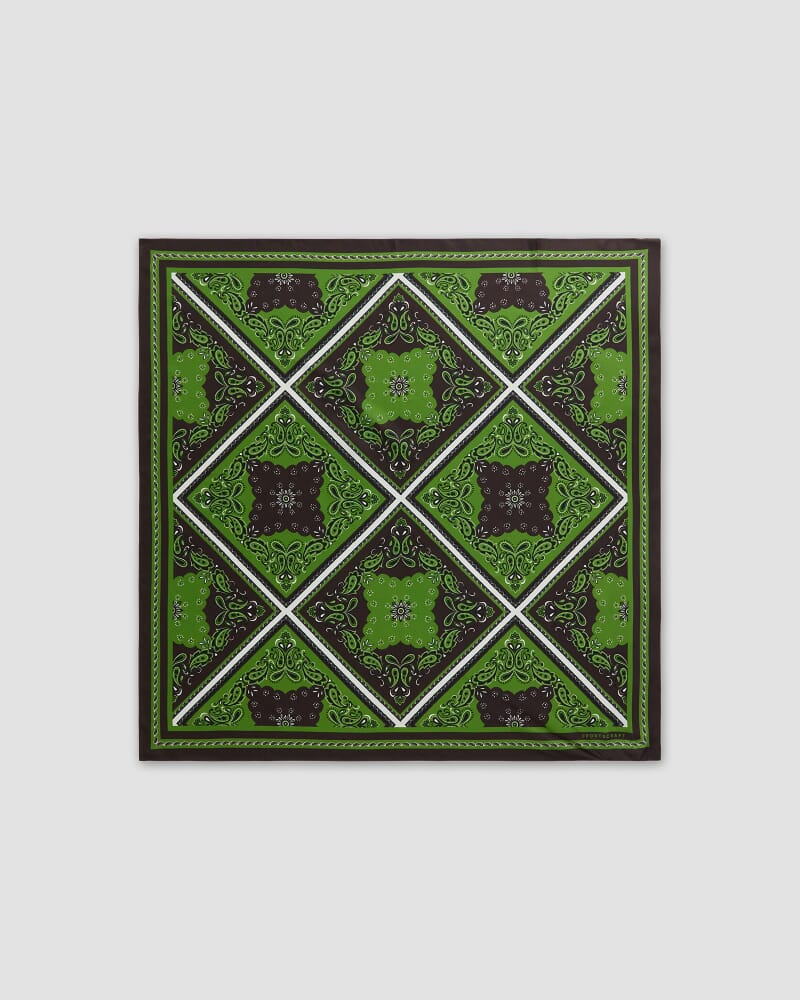 Bandana Scarf in GREEN MULTI