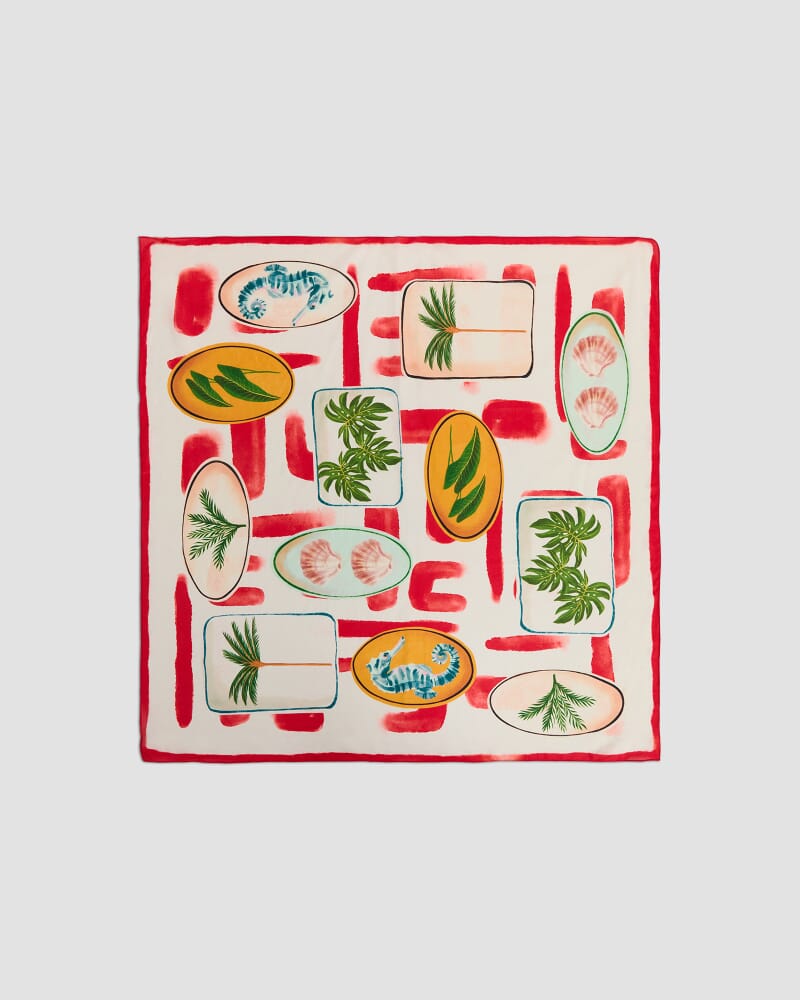 Bliss Scarf in SCARLET