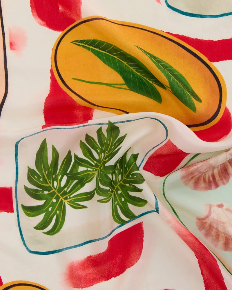 Bliss Scarf in SCARLET