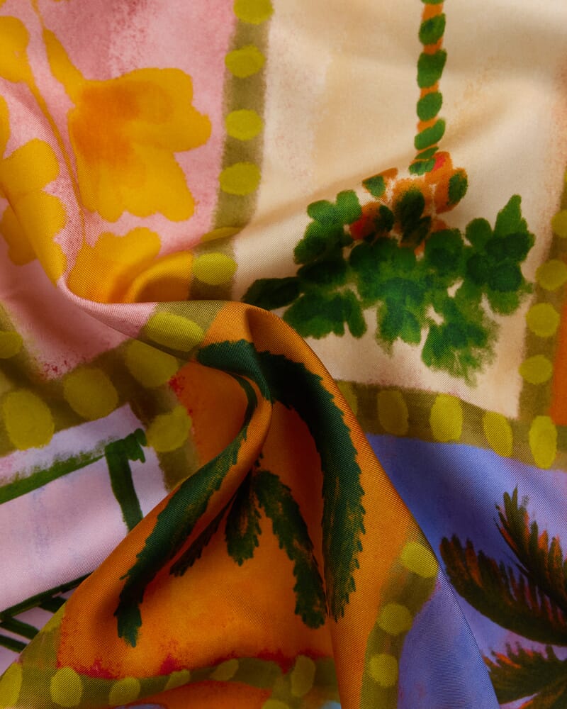 Kai Scarf in BURNT ORANGE