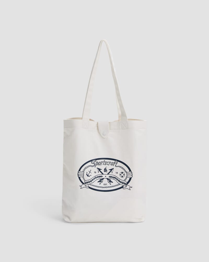 Sportscraft Shopper Tote Bag in WHITE