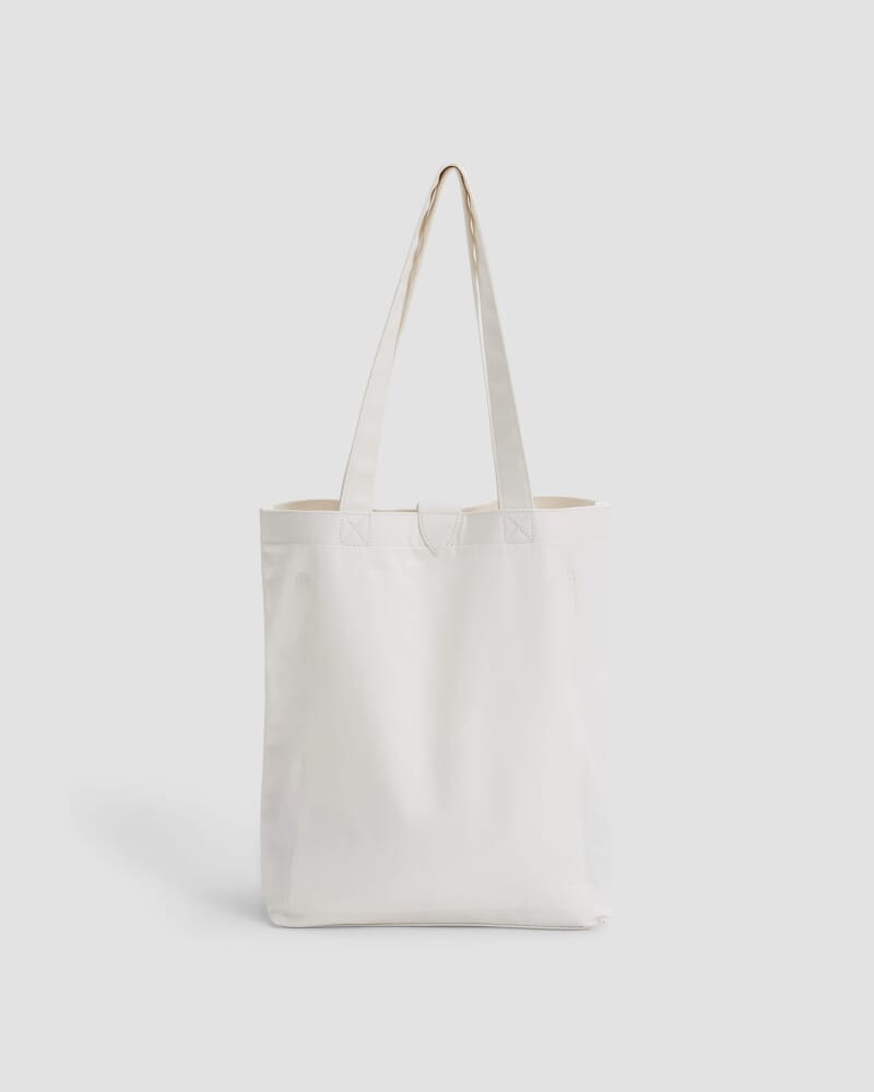 Sportscraft Shopper Tote Bag in WHITE