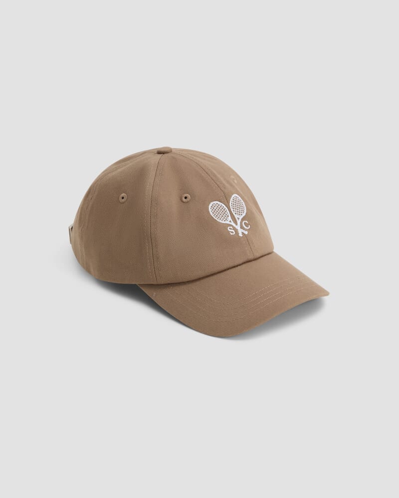SC Tennis Club Cap in CAMEL