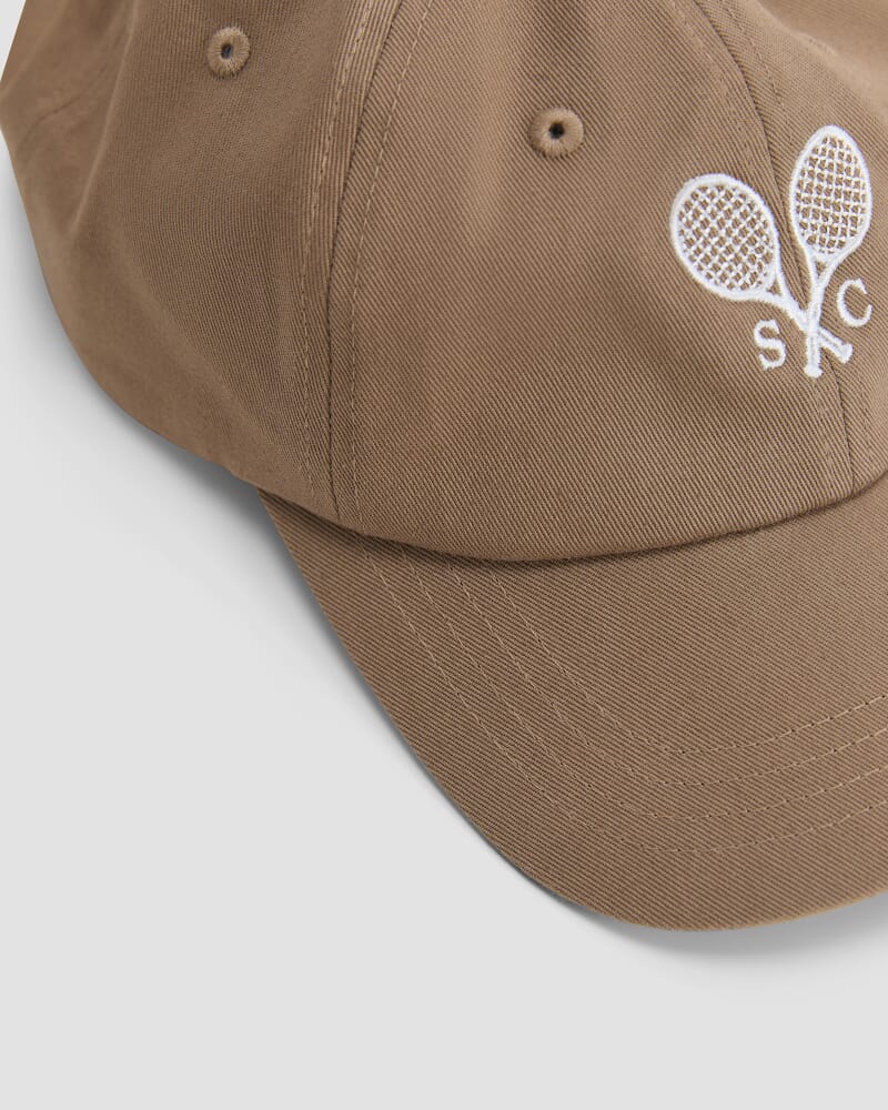 SC Tennis Club Cap in CAMEL