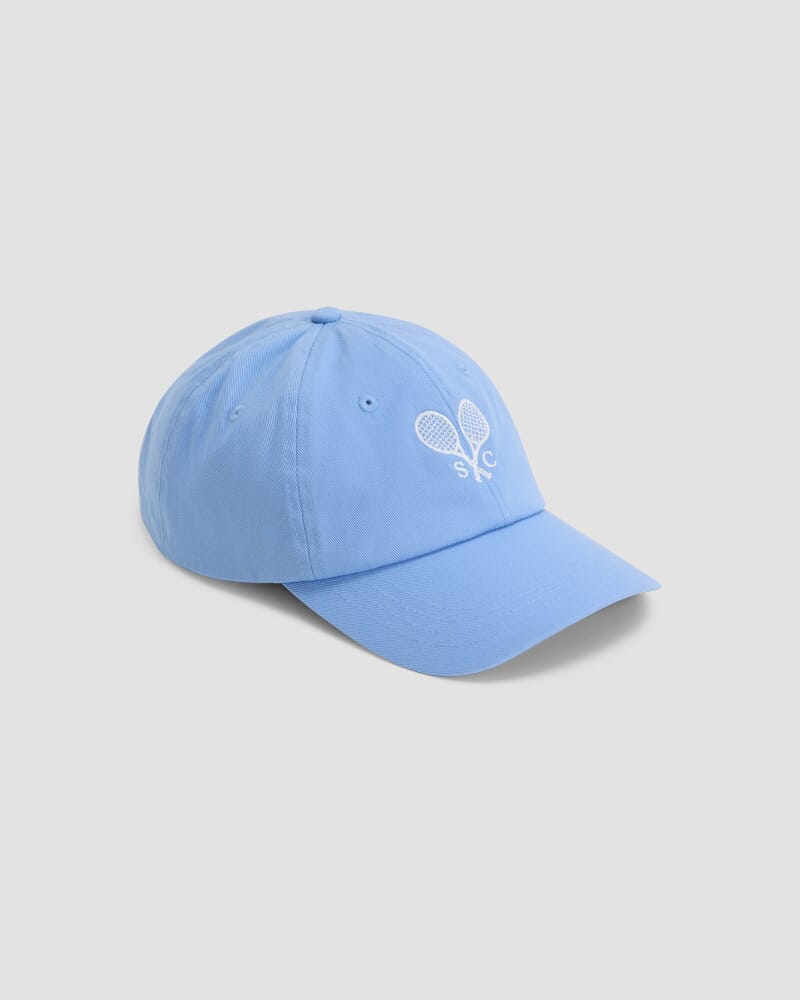 SC Tennis Club Cap in SOFT BLUE