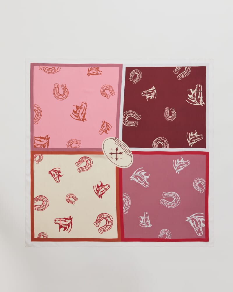 Hannah Scarf in PINK MULTI