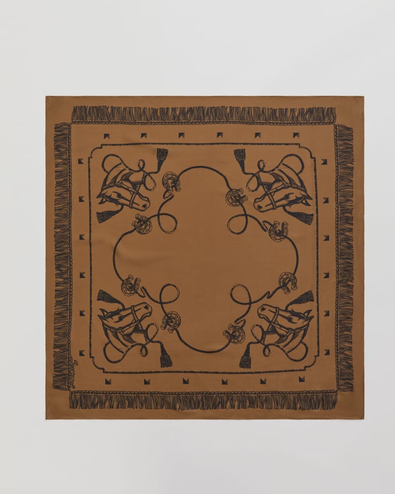 Sadie Scarf in BROWN MULTI