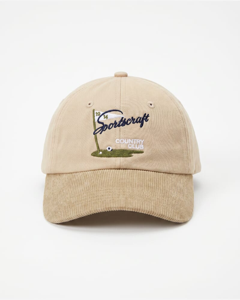 SC Country Club Cap in NATURAL