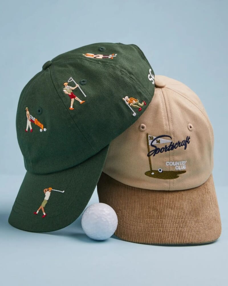 SC Country Club Cap in NATURAL