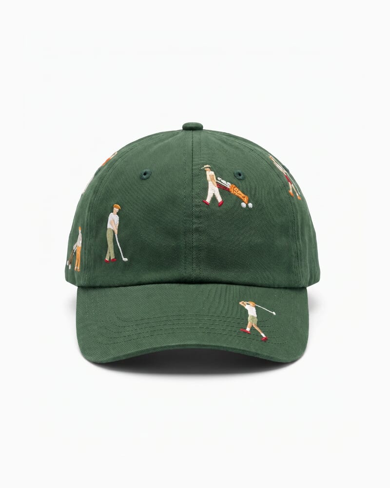 Fairway Cap in GREEN MULTI
